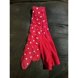 Gymboree valentine's day heart tights size 5-7 years